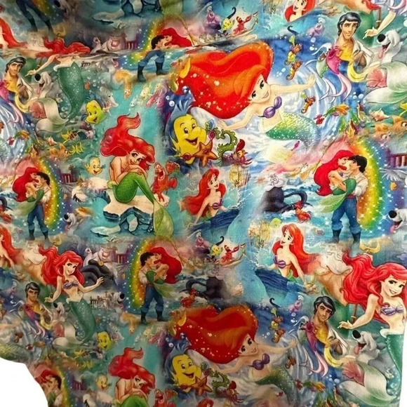 Wild Rich Kids Twirl Dress Girls Size 11/12 the little mermaid ariel Disney - Picture 3 of 10